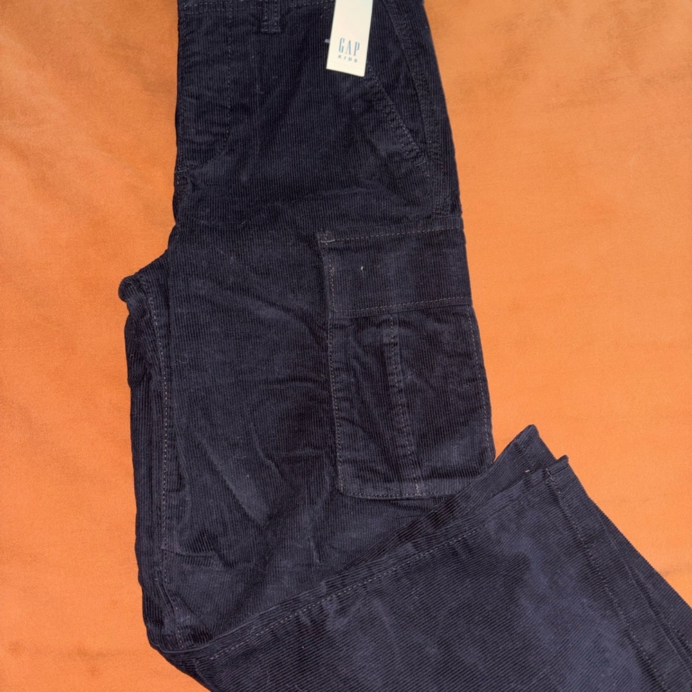 GAP Boys Black Cargo Pants size 8